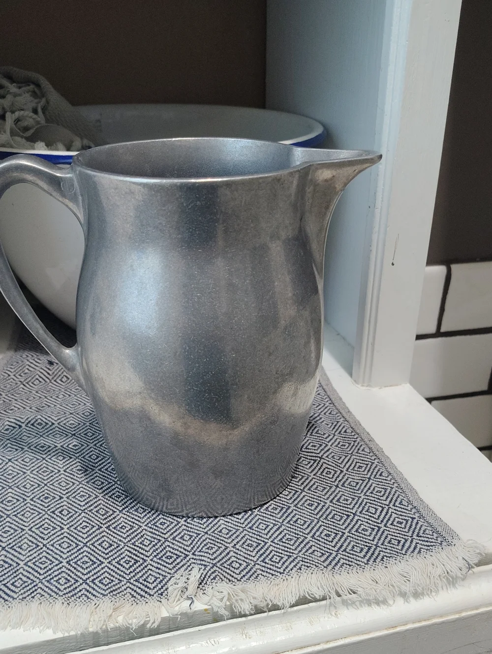 Vintage Carson Pewter Pitcher